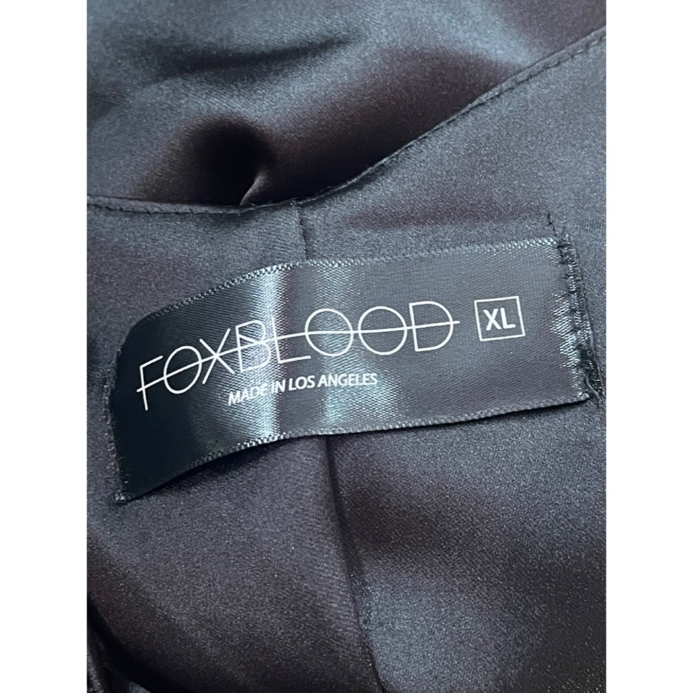 NWOT Foxblood Talena Satin Slip Dress - Picture 3 of 4